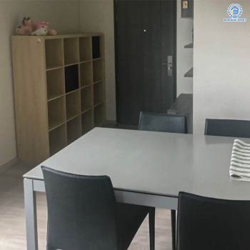 *****คอนโดมิเนียมมือสอง โครงการ เซ็นทริค รัชดา-ห้วยขวาง จาก SC Asset เนื้อที่ 61.34 ตร.ม. ฟังก์ชัน 2 ห้องนอน 2 ห้องน้ำ 1 ที่จอดรถ ฟรี! เครื่องปรับอากาศ โครงการบนทำเลเดินทางสะดวก เชื่อมต่อถนนรัชดาภิเษก ถนนพระราม9 ใกล้รถไฟฟ้า MRT สายสีน้ำเงิน "สถานีห้วยขวาง"